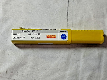 Sandvik Spiral Flute Taps Modified Bottoming Chamfer 1/2-20 UNF 4FL 49405566