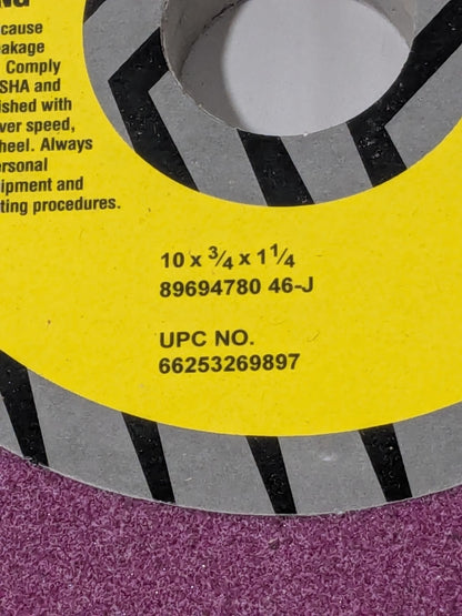 Tru-Maxx Surface Grinding Wheel 10" Dia 3/4" Thick 1-1/4" Arbor 4
