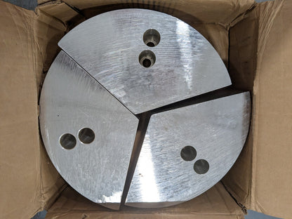 Abbott Workholding 3 Piece Serrated Pie Jaw Set 1.5 mm x 60 Degree KTT12P1