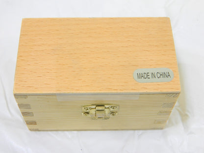 V-Block Set: 0.575" Max Capacity, 90° V Angle 1-3/8" OAW, 1-3/16" OAH 420-5420