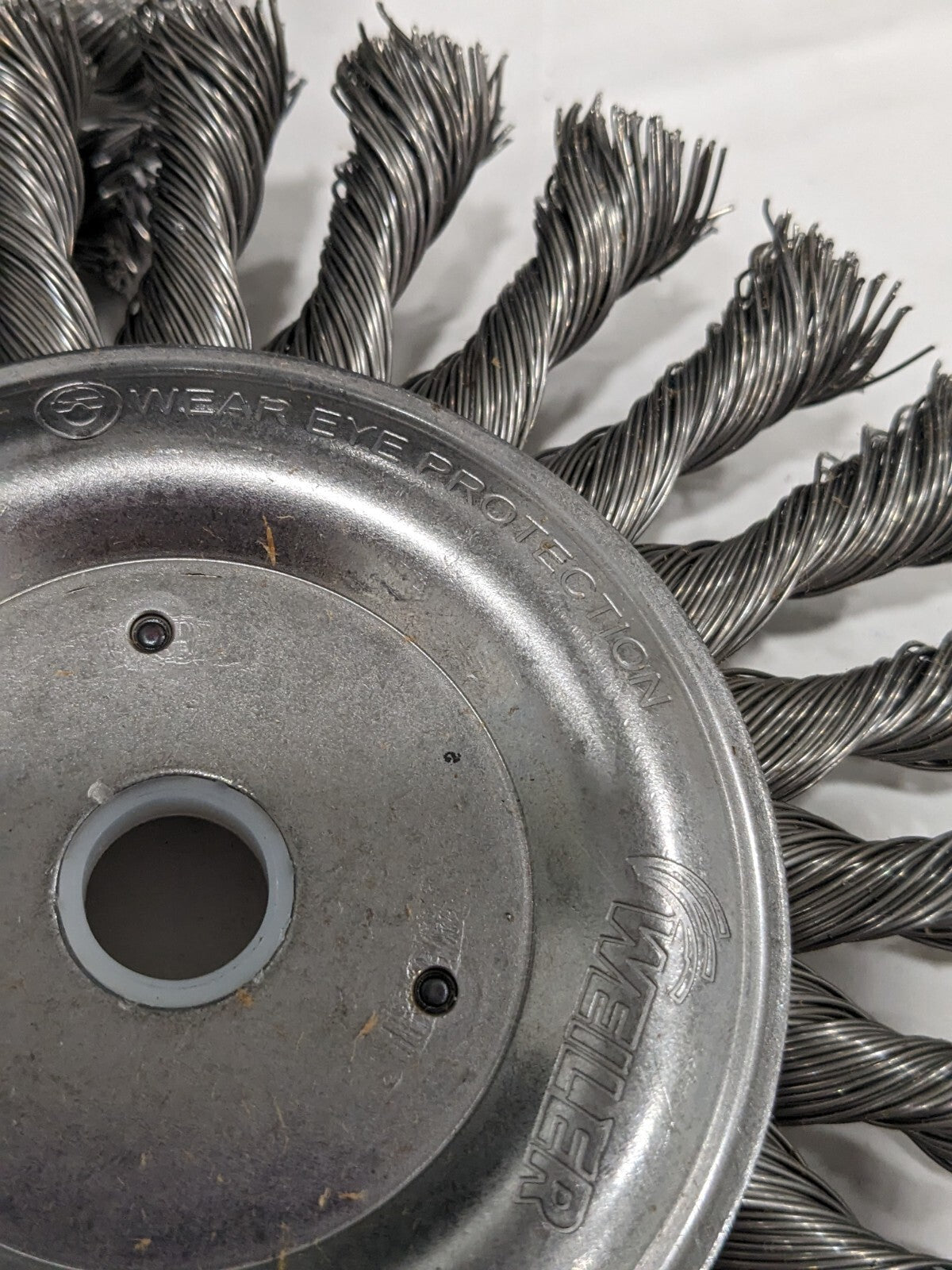 WEILER Wheel Brush: 6" Wheel Dia, 1/2" Face Width Qty 2 08105