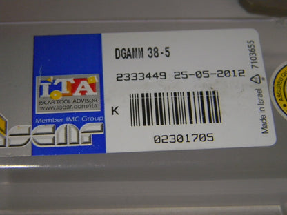 Iscar 0.189" Min Width DGAMM Right Hand Indexable Grooving Blade  2301705