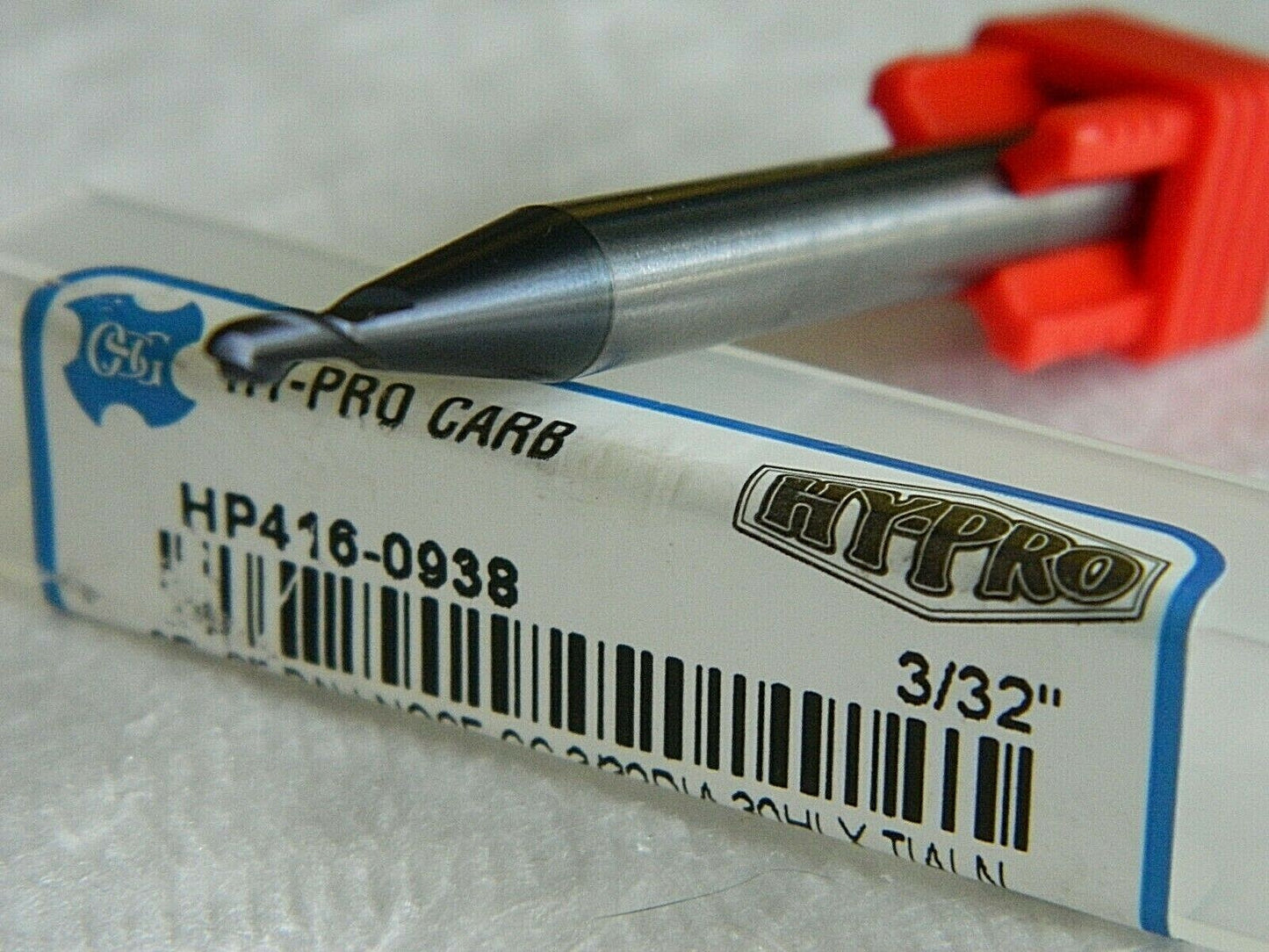 OSG Solid Carbide Ball End Mill 3/32" x 3/16" 2FL TiAlN Coated HP416-0