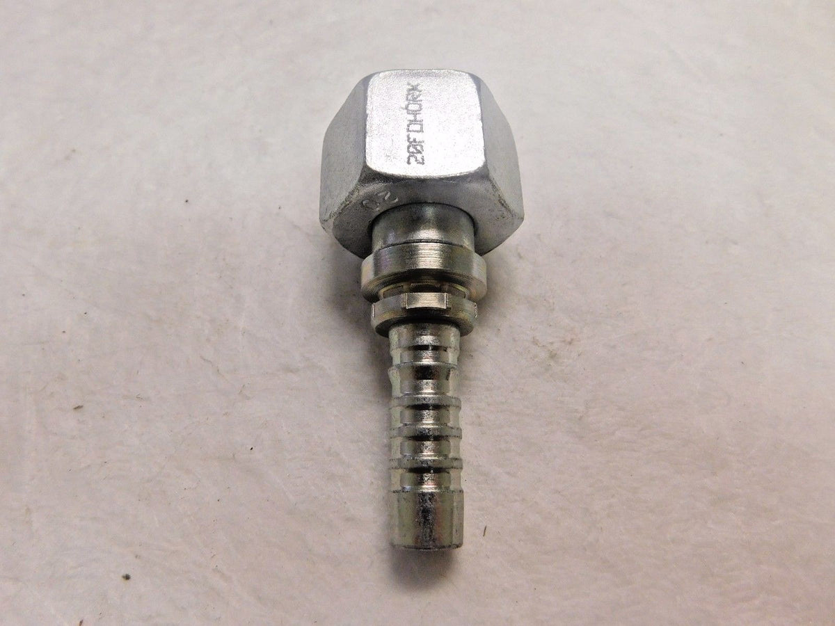 Gates GlobalSpiral Female DIN 24º Cone Swivel W/O-Ring 8GS-20FDHORX