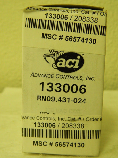 ACI Control Relay 4 Pole 3NO/NC 24 VAC 133006