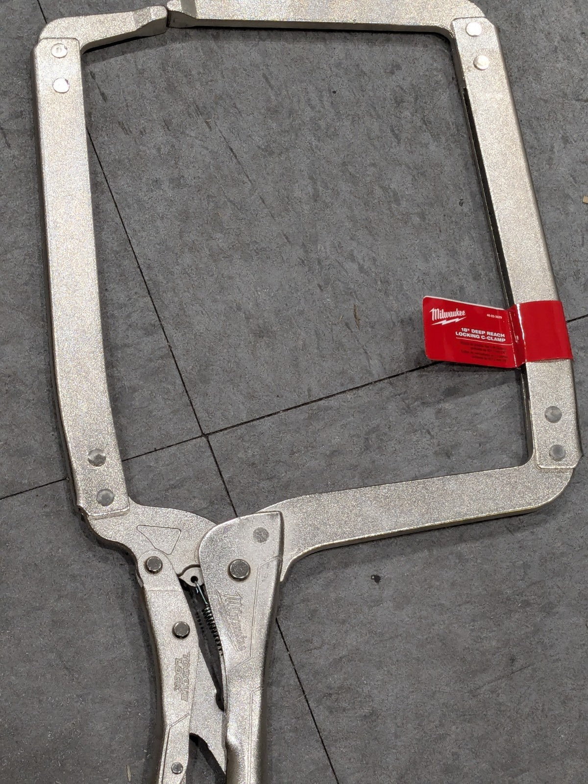 Milwaukee Tool 18" Deep Reach Locking C-Clamp 48-22-3529