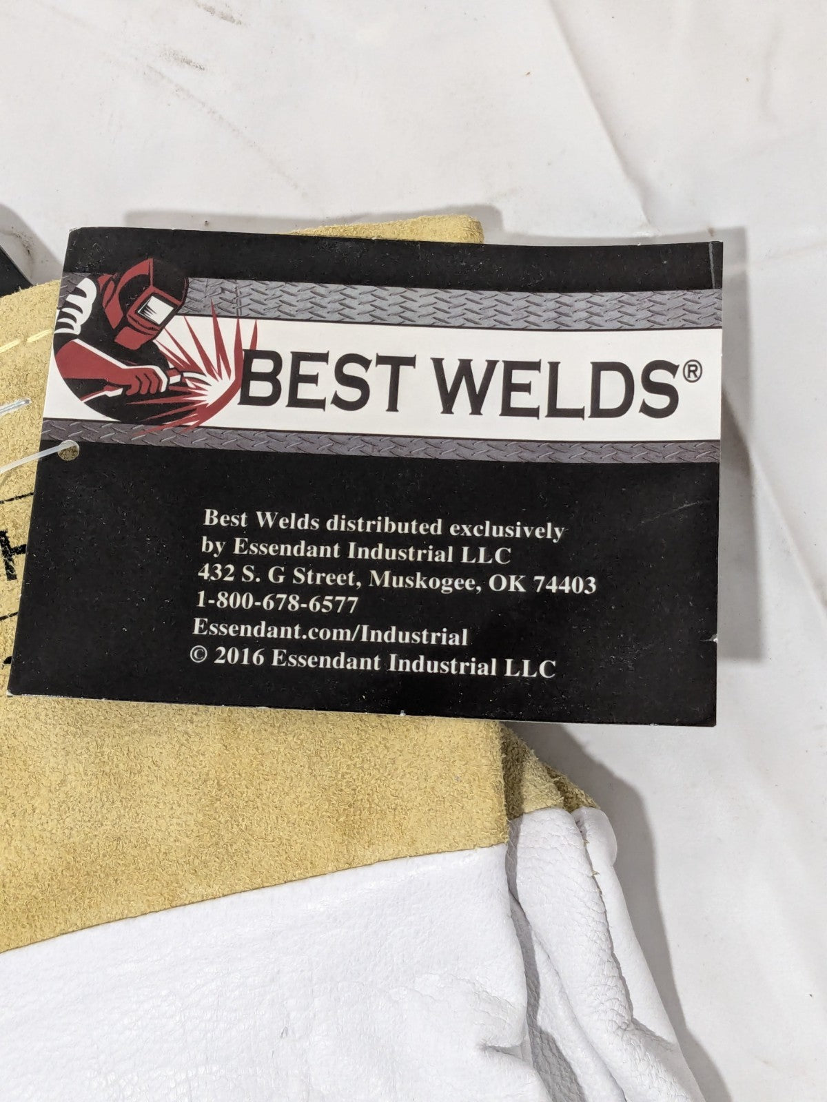 Anchor Capeskin Welding Gloves, X-Large, 4" Gauntlet Qty 2 Pairs 902-120TIG-XL
