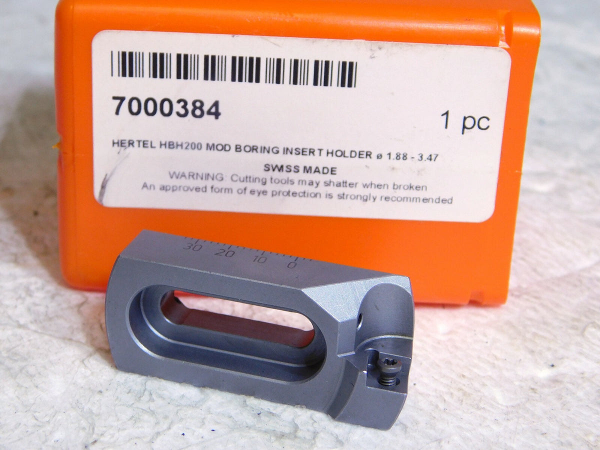 Hertel  Modular Boring Insert Holder 1.88 to 3.47 Bore Diameter 7000384
