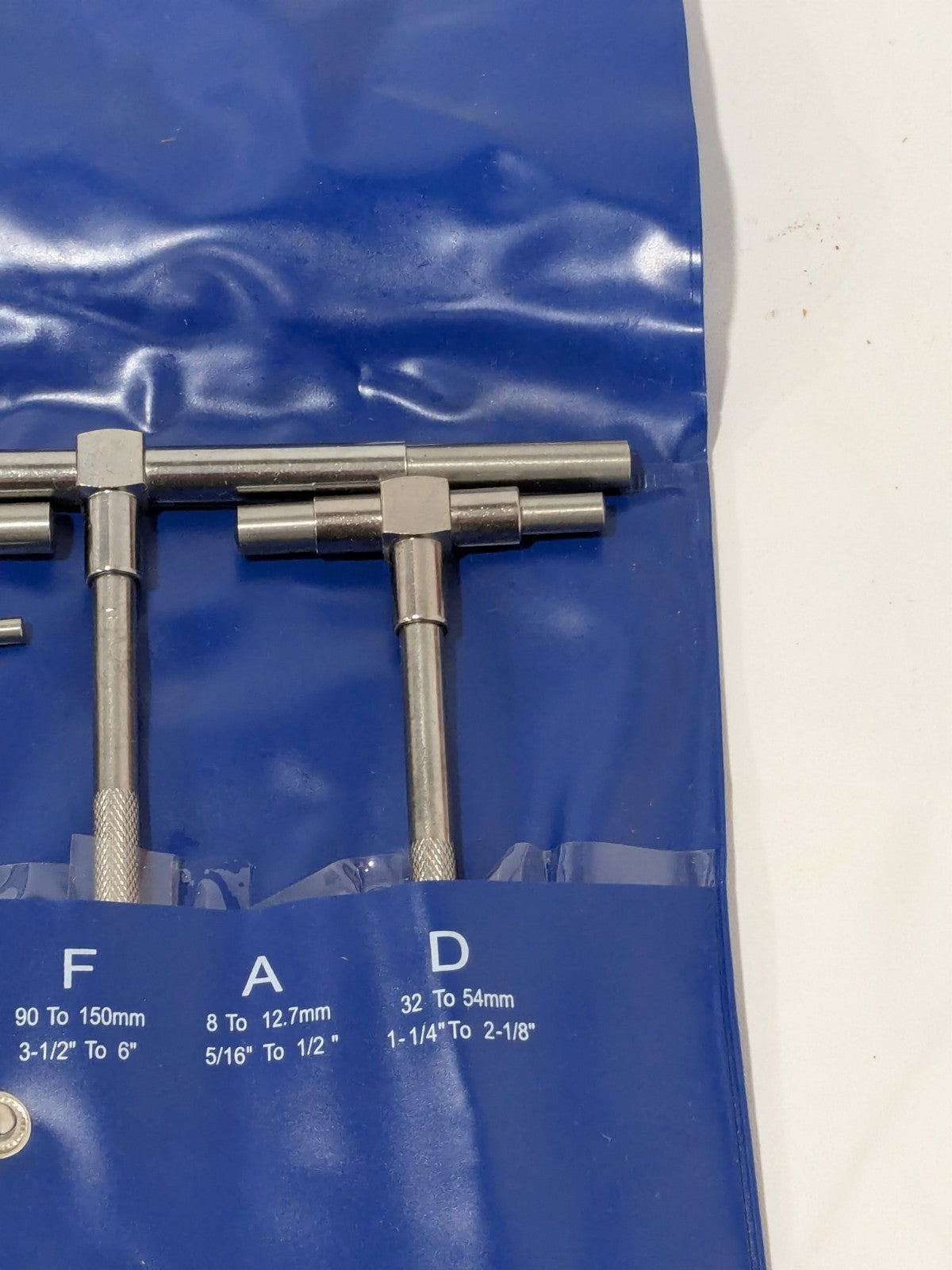 Telescoping Gage Set: 5/16 to 6″, 4 Pc 615-6610 INCOMPLETE