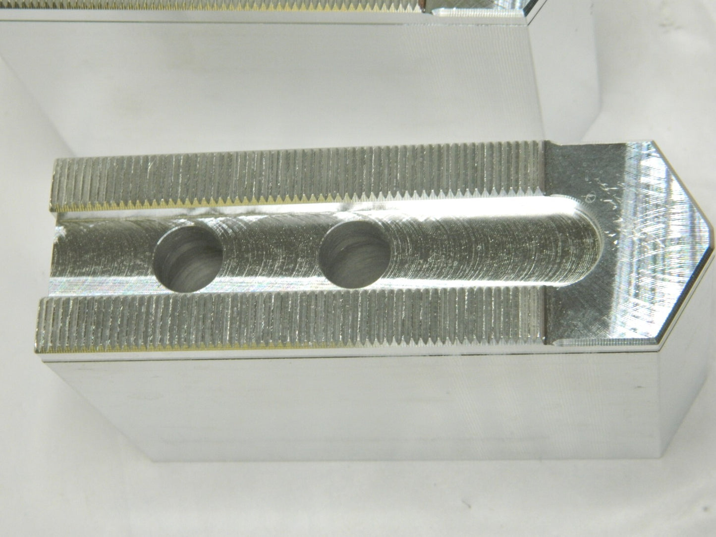 Masterman Sq Soft Lathe Chuck Jaw 10" Chuck Cap 1.5mm x 60° Serrated Qty 2