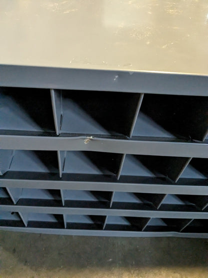 DURHAM 32 Open Bin Shelving Unit 33-3/4" OAW, 12" OAD, 19-1/4" OA