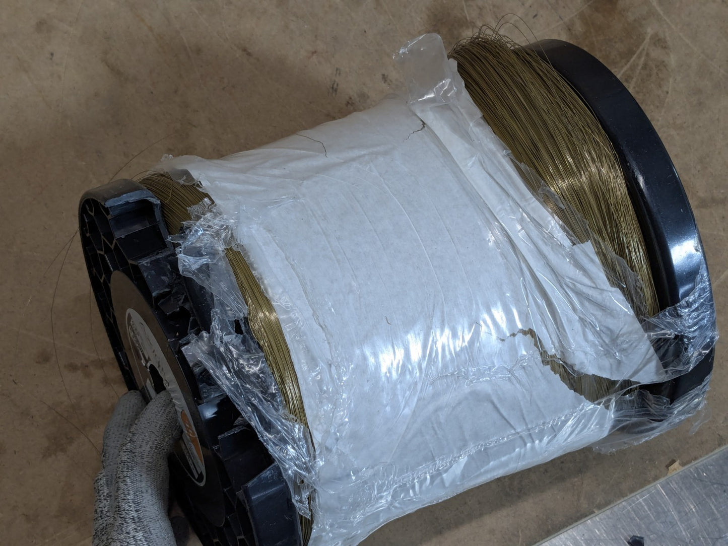 35 lb Spool of Axiom Diffusion Annealed EDM Wire 0.25mm 520 N/mm2 Type 324 52642