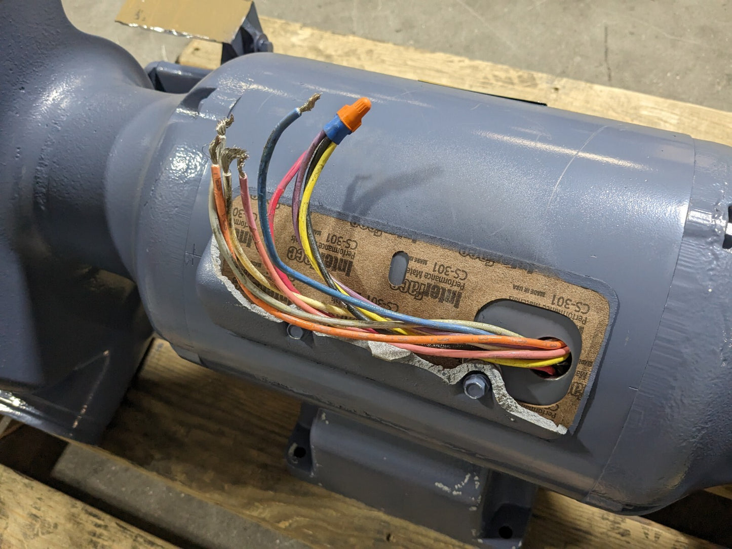Baldor 14" Industrial Grinder 1500 RPM Max 5 HP 230v 3 Ph 1406W Parts / Repair