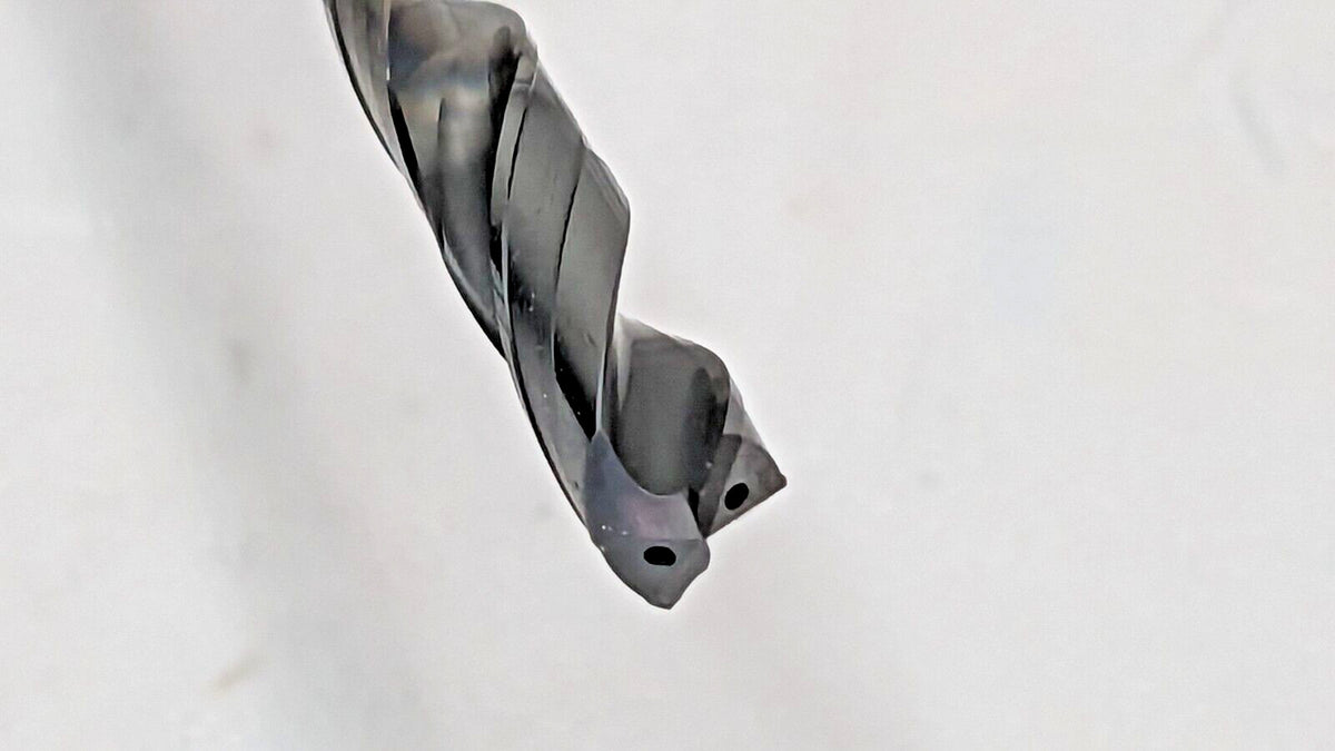 Mikron Tool CrazyDrill Carbide Drill Coolant Thru 30xD 0.1850"Dia 2.CD.3004