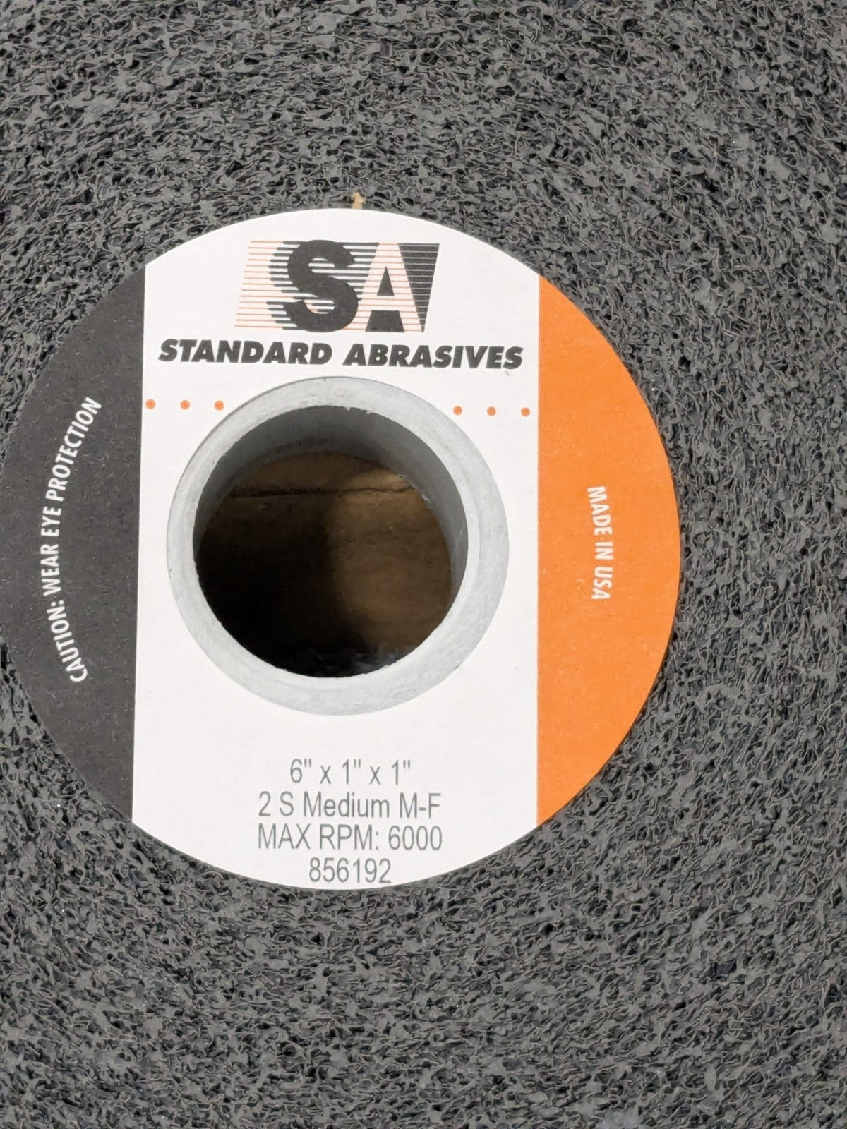 Standard Abrasives Multi-Finish Wheel 6" x 1" x 1" 2S MED Grit Qty 3 856192