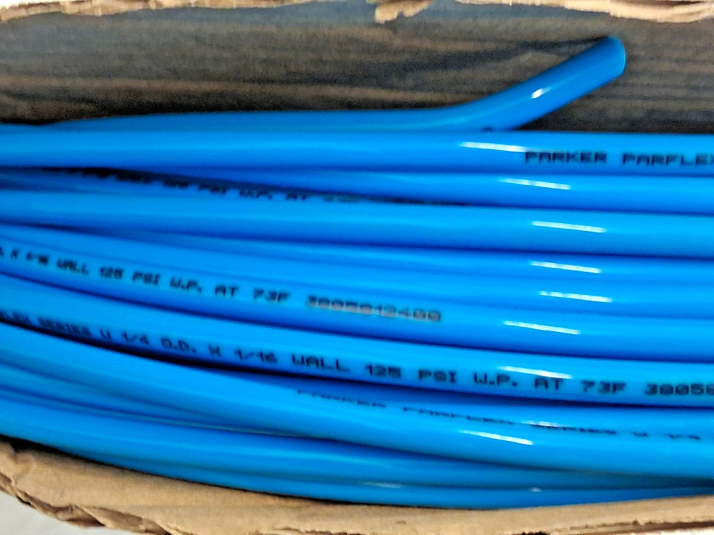 Pro Polyurethane Tube 1/8" ID x 1/16" Wall Thickness 250ft U-42-BLU-02