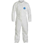 DUPONT Disposable Coveralls: Abrasion & Particle Protection XL TY120SWHXL0025H