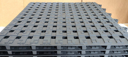 Wearwell Anti-Fatigue Modular Open Grid Mat  Dry/Wet Environment   18"   *10pc*