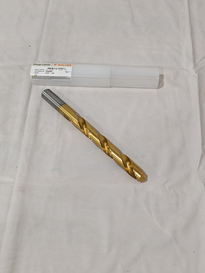 Chicago-Latrobe Jobber Length Drill Bit: 5/8" (0.6250) Dia, 118º, HSS 70240