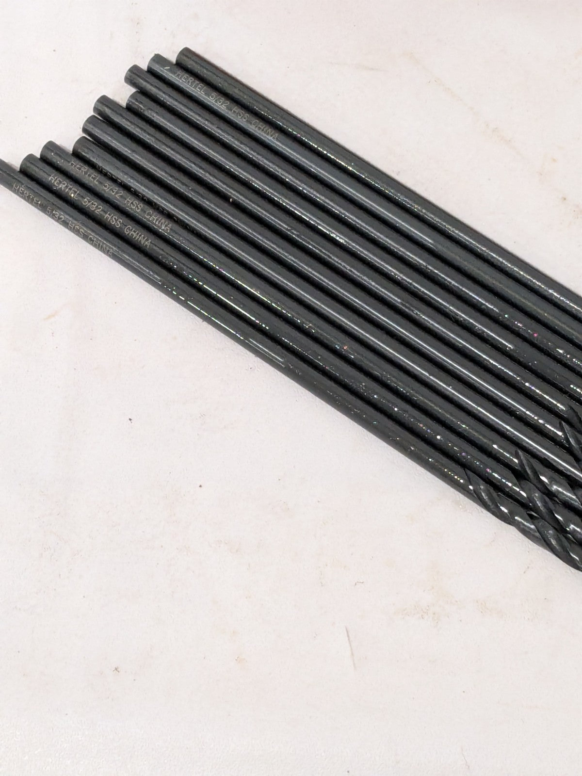 Hertel Aircraft Extension Drill Bit: 5/32" Dia, 135 °, HSS Qty 10 77426310