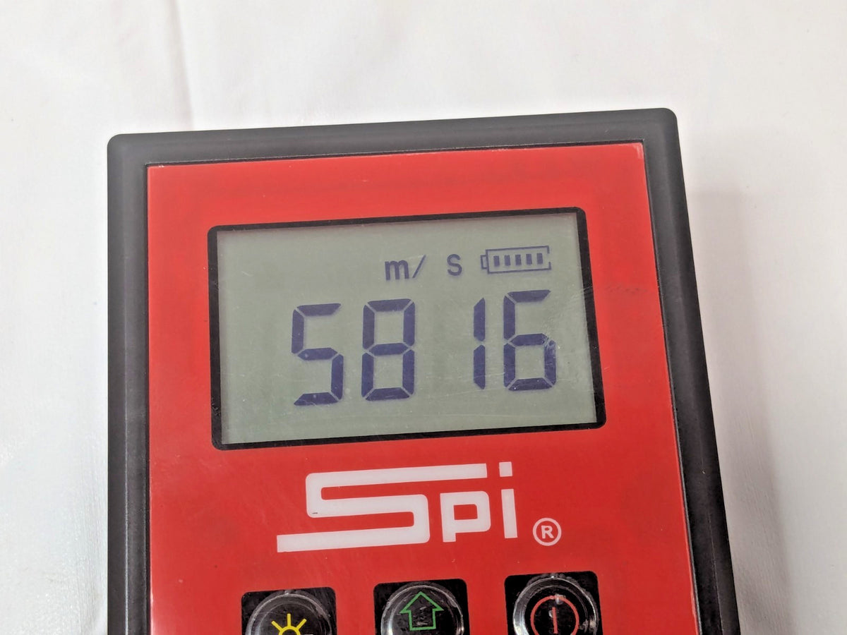 SPI Ultrasonic Thickness Gage 0.1mm to 8" Measurement 0.1mm Resolution 15-145-6