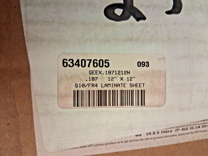 Professional Plastics Epoxyglass Laminate Plastic Sheets 63407605