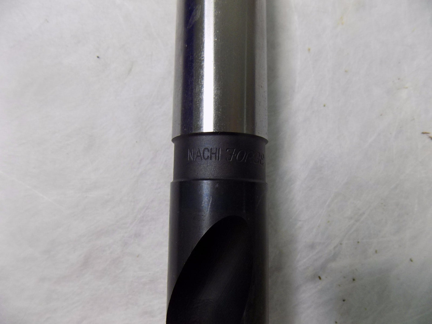 Nachi HSS Straight Shank Twist Drill 1 11/64" 118º RH Taper Lgth 2FL 014011