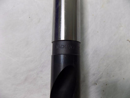 Nachi HSS Straight Shank Twist Drill 1 11/64" 118º RH Taper Lgth 2FL 014011