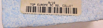 5C Steel Square Collet 9/16" Internal Thread Size 1.041-24 0.012" TIR 09746363
