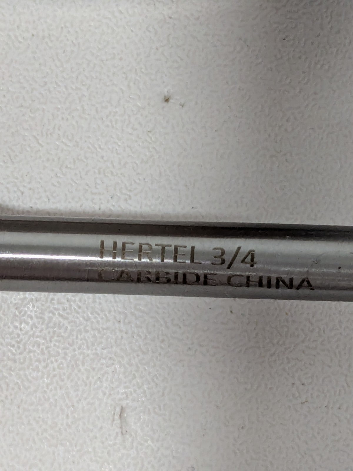 Hertel Abrasive Burr SA-7 3/4" Cut Dia, Cylinder W/Flat End, Double Cut 18653758
