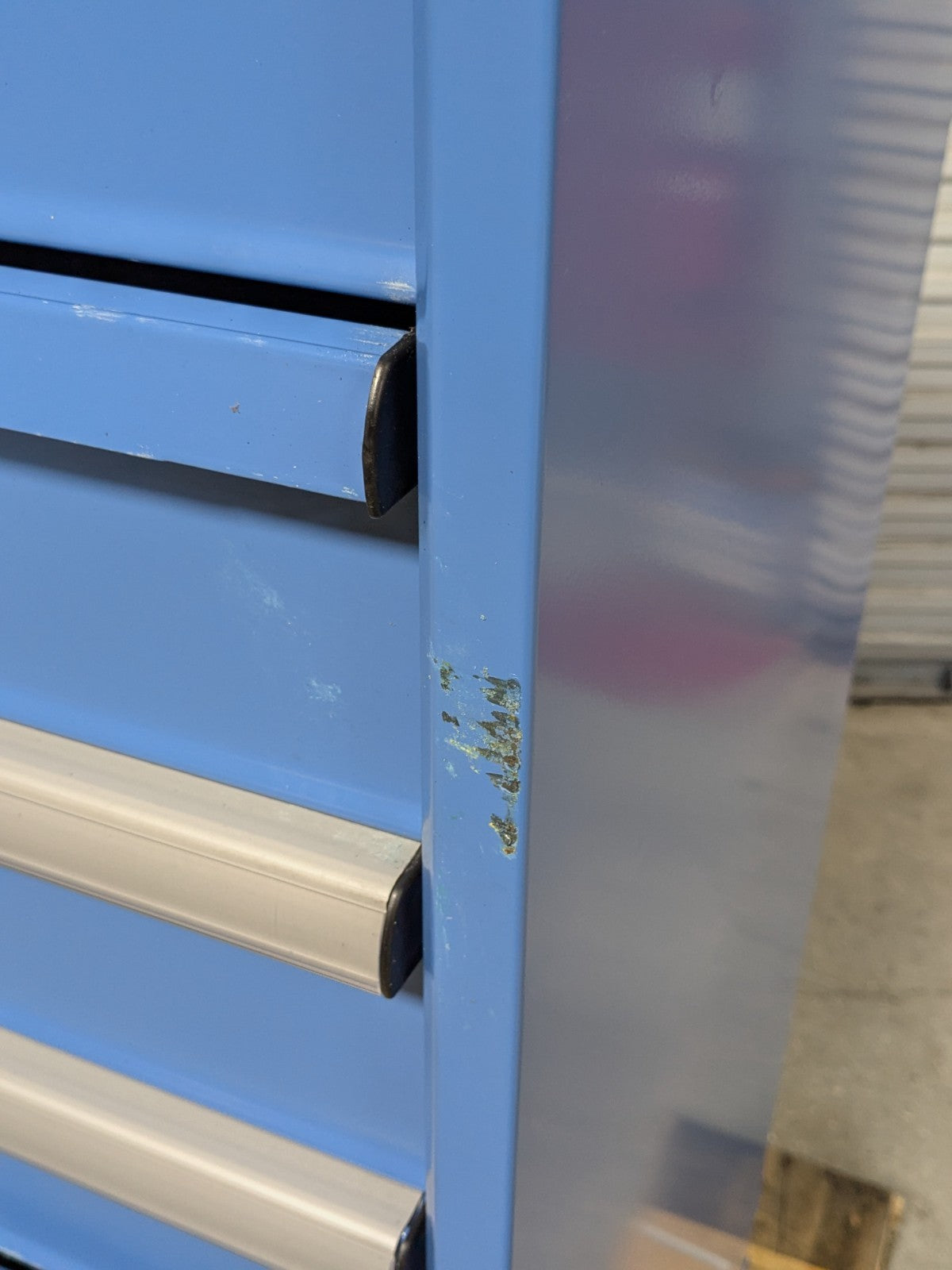 Lista Modular Storage Cabinet 10 Drawer 59 x 40 x 22 Steel Blue  SCRATCH N DENT