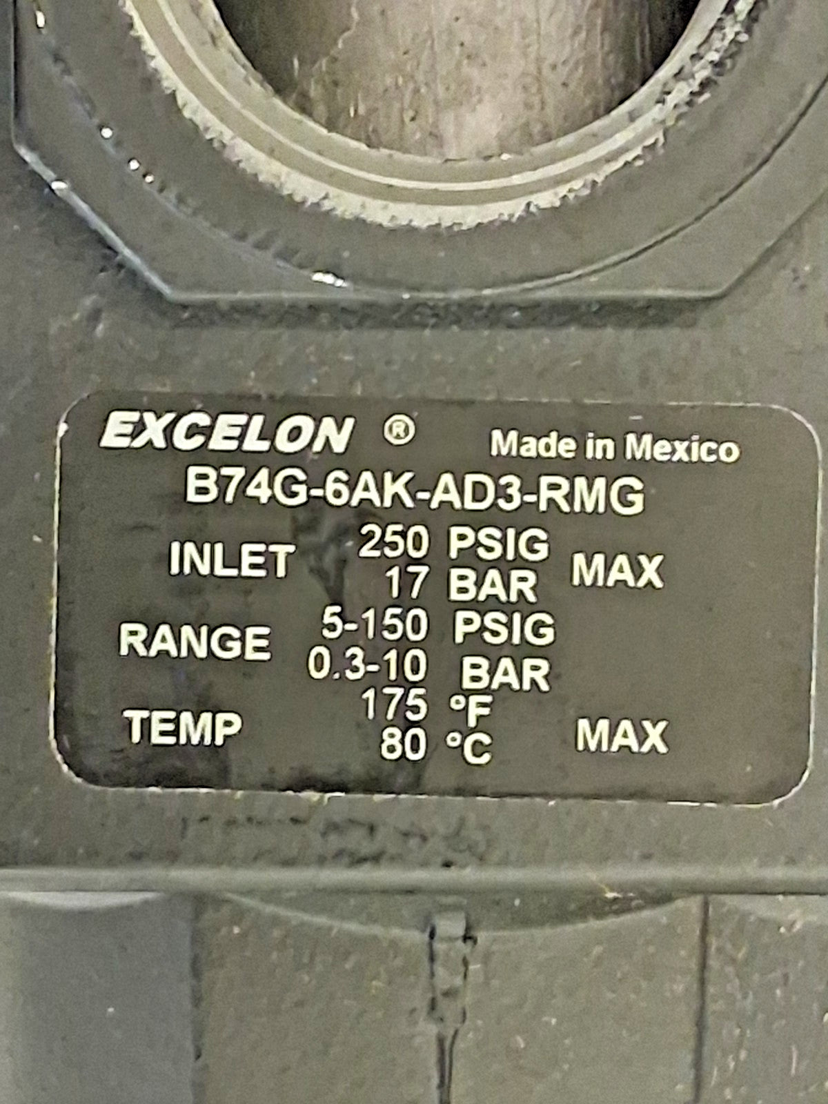 Norgren FRL Combination Unit 3/4 NPT B74G-6AK-AD3-RMG