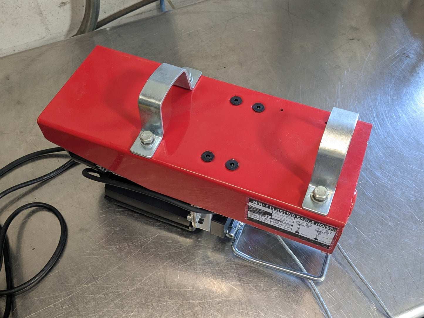 Vestil Electric Cable Hoist 750 / 1500 lb. Capacity MINI-7 Parts / Repair