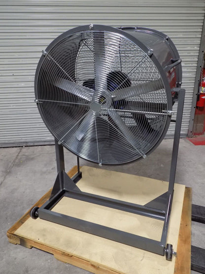 Industrial Direct Drive Fan w/ Stand 36" Blade 3 HP 230/460v 3 Ph Parts / R