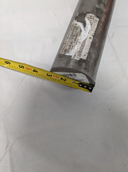 1018 Low Carbon Steel Round Rod: 3" Dia, 1' Long Cold Finish, Mill BB03.0X12