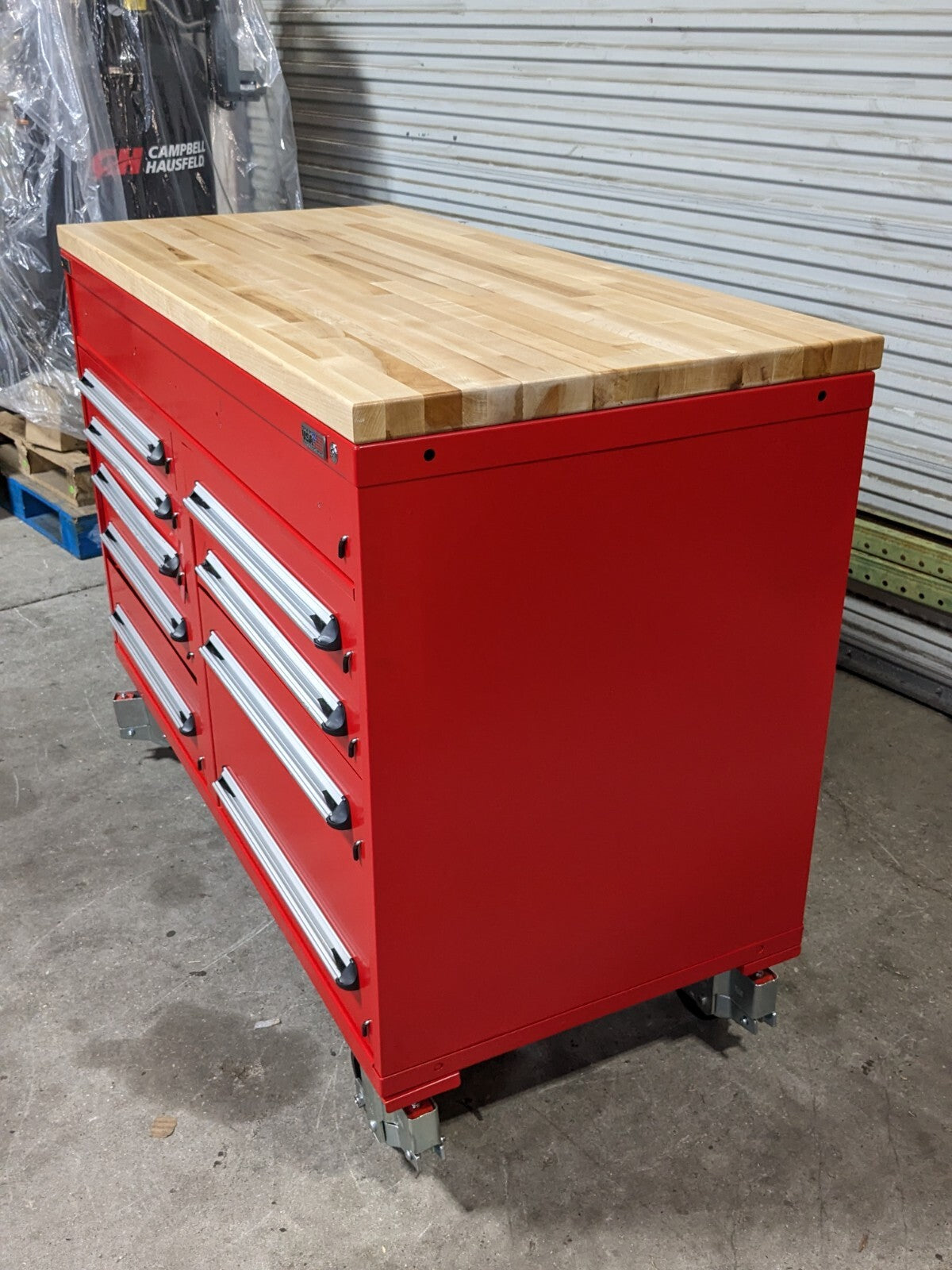 Vidmar Industrial Work Center 10 Drawer Roller Cabinet Tool Box Parts / Repair