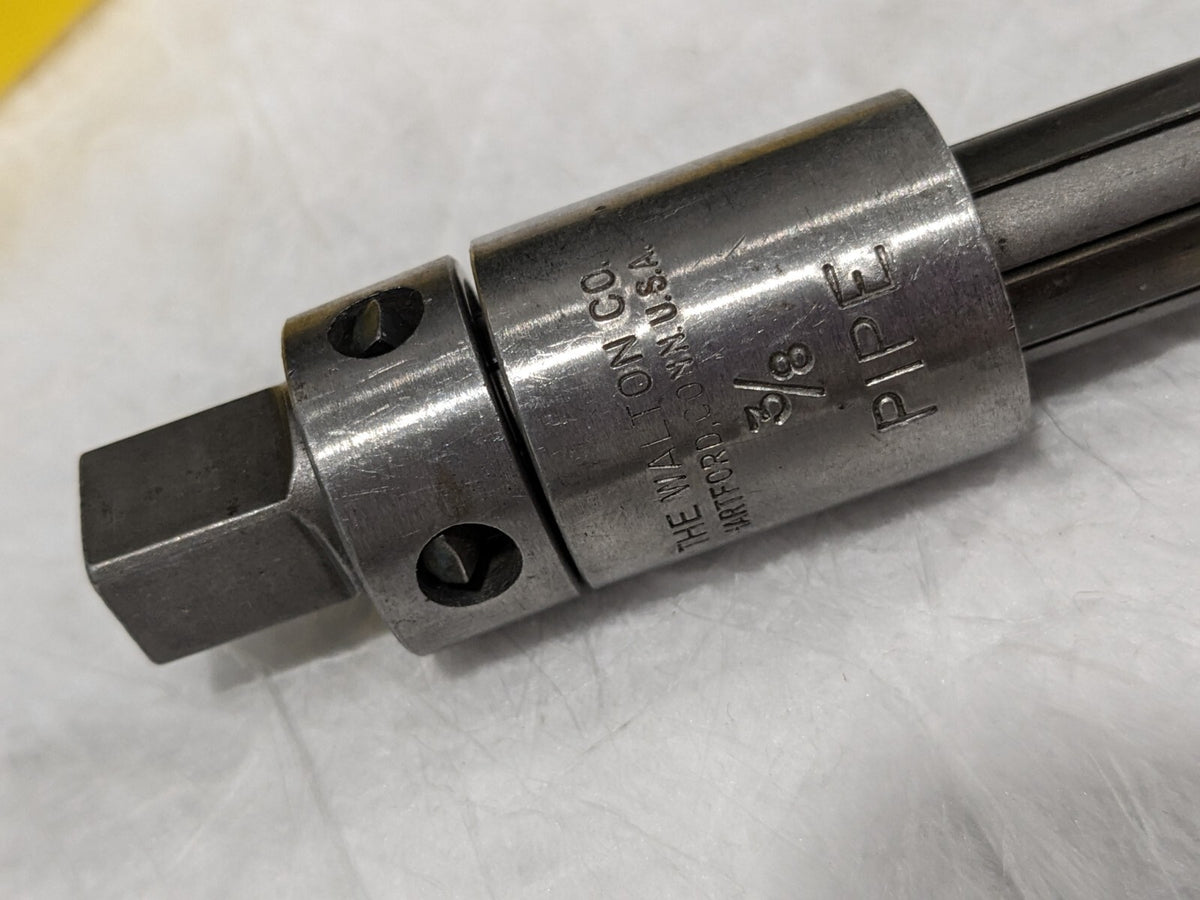 WALTON 3/8" Tap Extractor 4 Flutes, For Use with Pipe Tap 20374