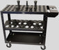 BIG BEAR ENTERPRISES 50 Tool Holder Cart Cat 40V/BT Taper  BB3001