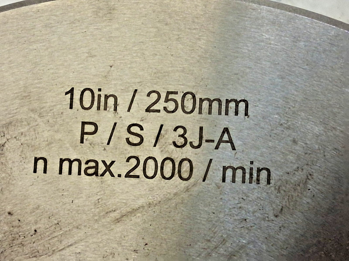 Hertel 3 Jaw Manual Self Centering 10" Lathe Chuck 1-201-1000