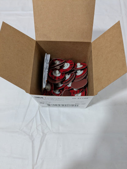 3M Quick-Change Disc: Roloc TR, 1-1/2" Dia, 60G Qty 50 7000045171