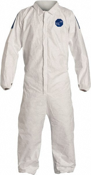 Dupont Disposable Coveralls 2XL Tyvek 400 D TD125SWB QTY25 TD125SWB2X0025CM