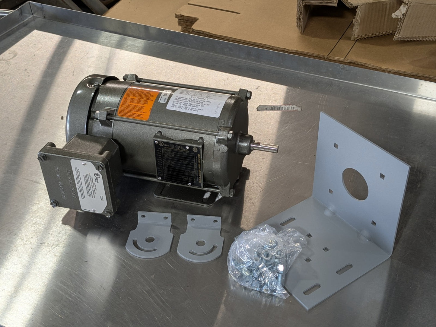 Baldor Hazardous Location Motor w/ Bracket 1/4 HP 115/230v 1-Ph. L4003A