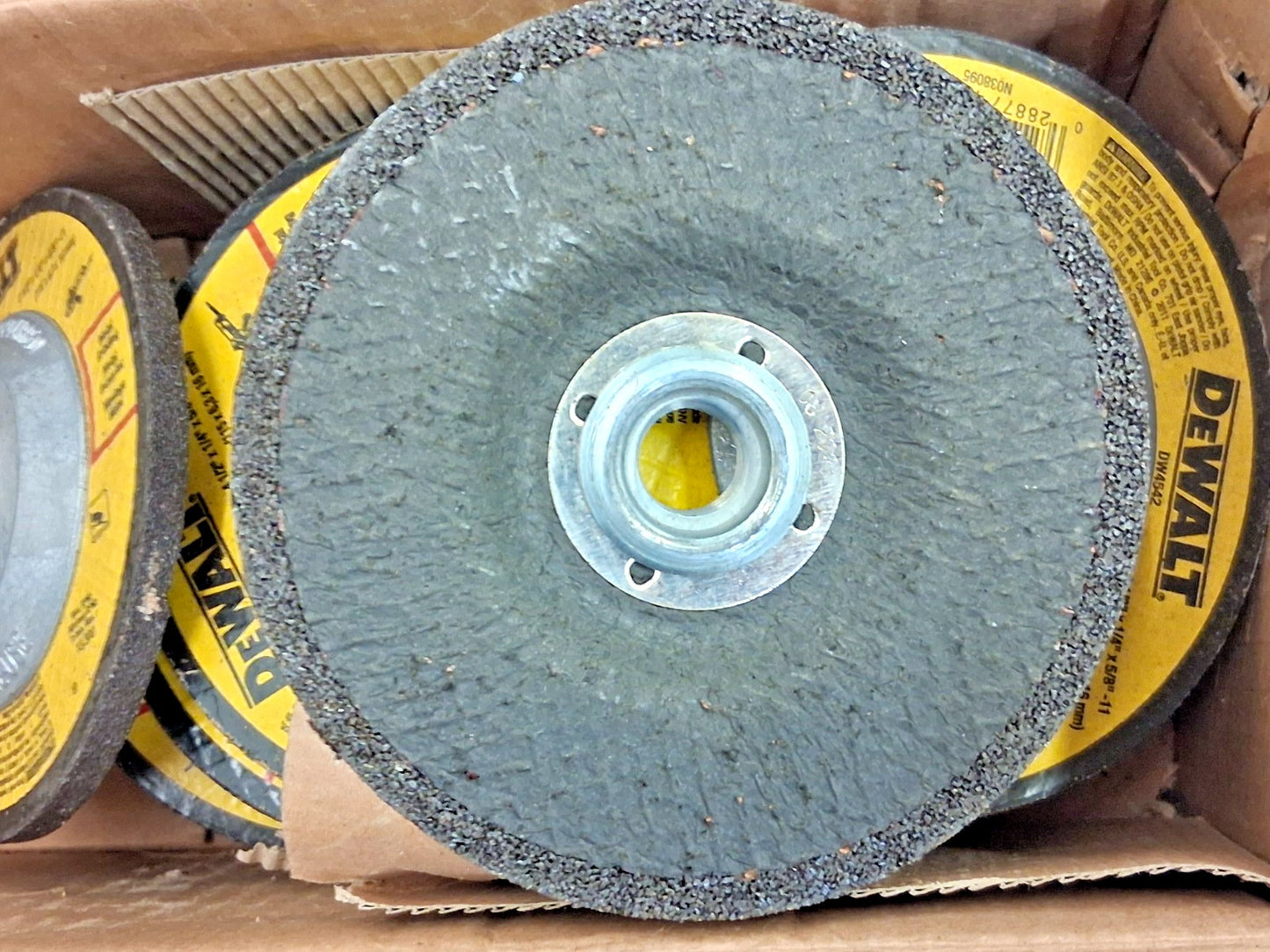 Dewalt Aluminum Oxide Depressed-Center Wheels QTY10 4-1/2" Dia DW4542