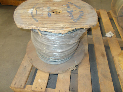 3/8" Diam Aircraft Steel Galvanized Cable 10k Lb Breaking Strength 1 x 7