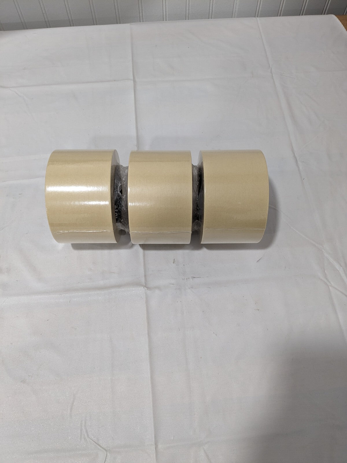 3M 101+ Tan Masking Tape 72 mm Width x 55 m Length Qty 3 Rolls 7100242379