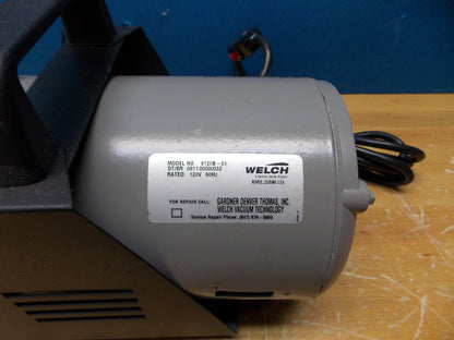 Welch Rotary Vane Vacuum Pump 3.2 CFM 1/3 HP 115 V Model #8120B-01 REPAIR