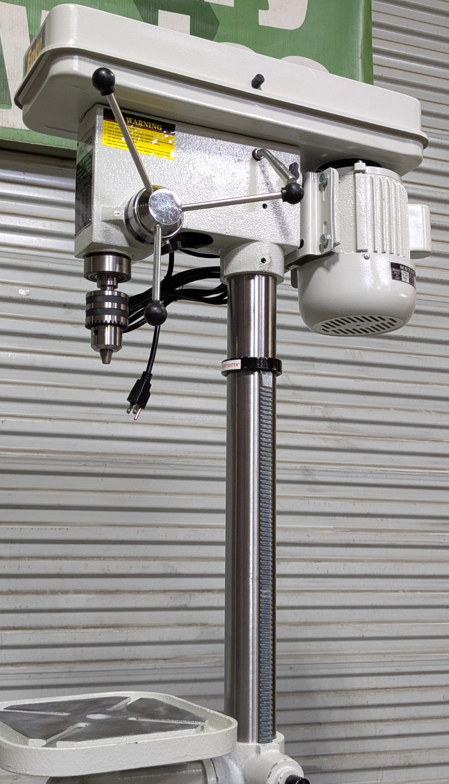ENCO Drill Press  13.622" Swing  3/4HP  Step Pulley Drive 115V  Scratch &am