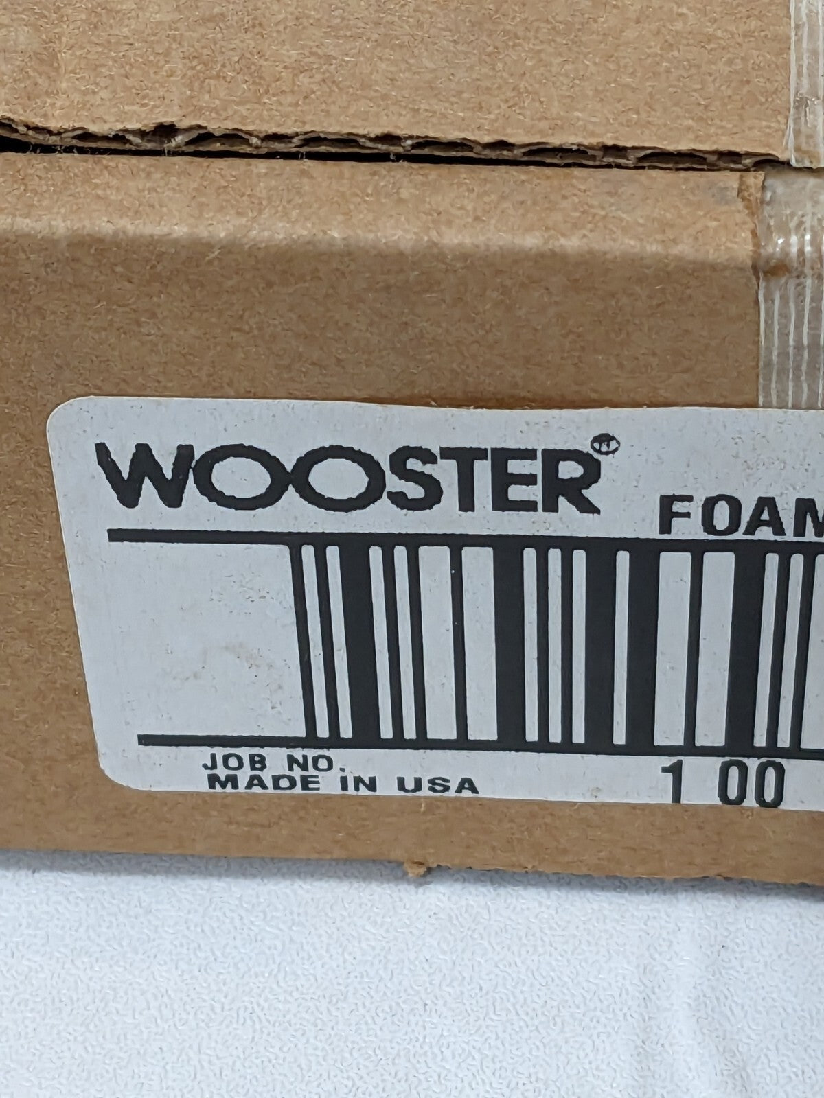 WOOSTER BRUSH Paint Brush 1-1/2" Wide Foam, Synthetic Bristle Qty 12 3103-1-1/2