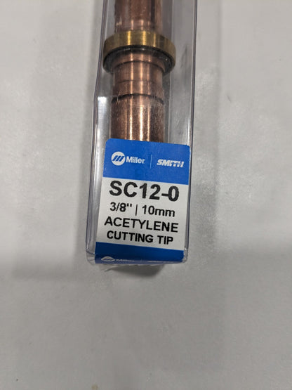 MILLER/SMITH SC Series Acetylene Cutting Tip for use w/ SmithSCorDGSeries SC12-0