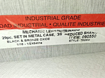 Triumph Twist Drill Maintenance Length Drill Bit 29 Pc Set 090550